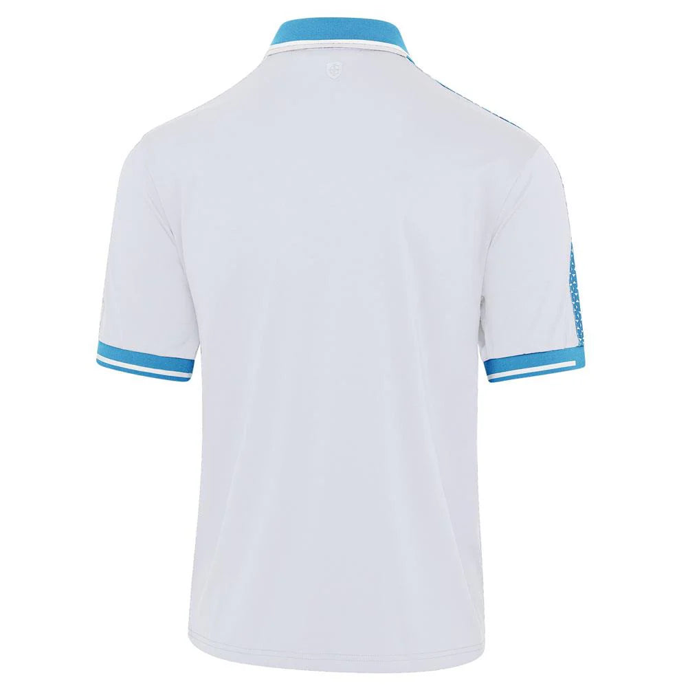 Mens Polo Shoulder Print