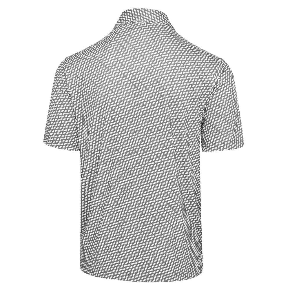 Mens Polo Abstract Print