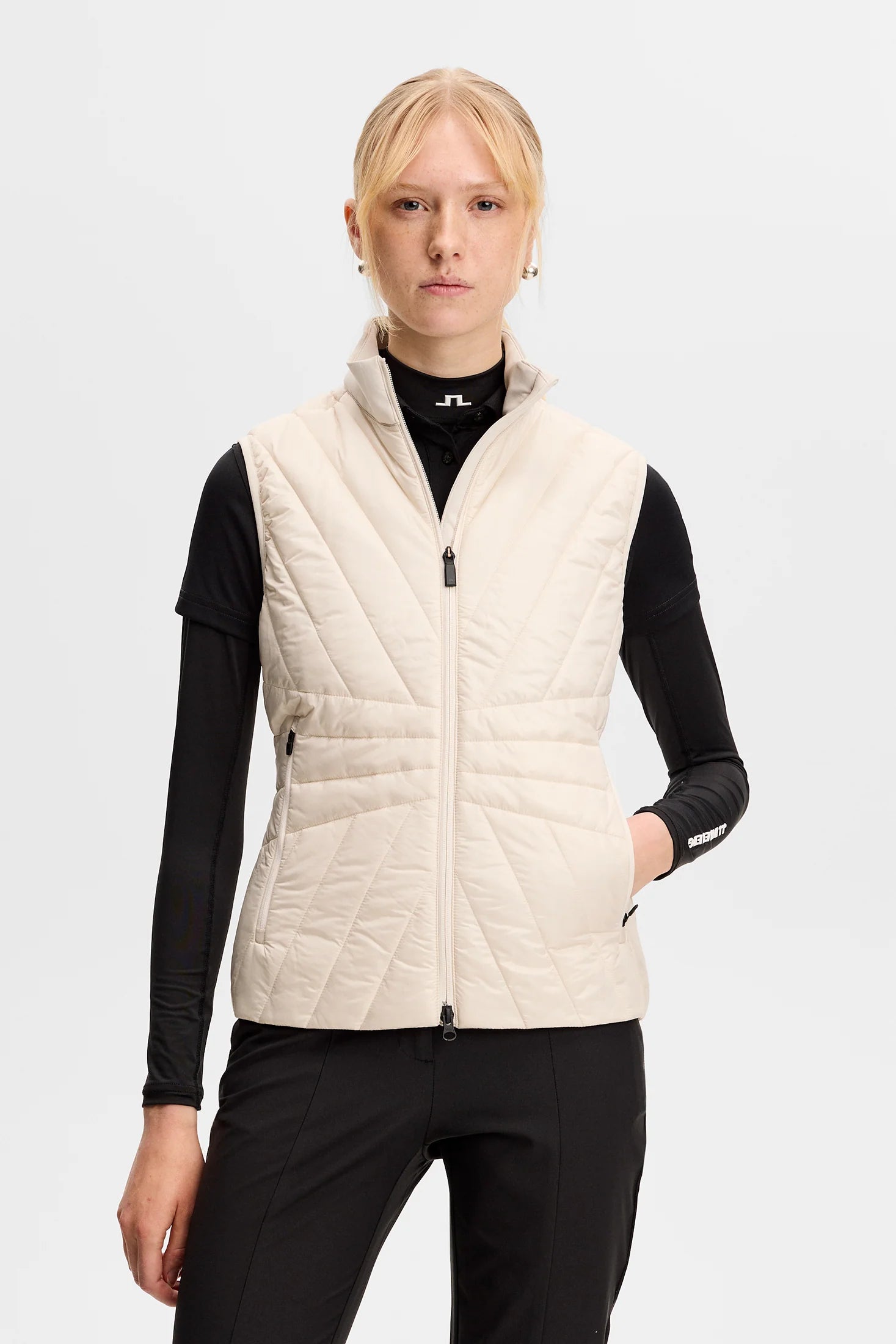 Holma Quilt Hybrid Vest - Moonbeam