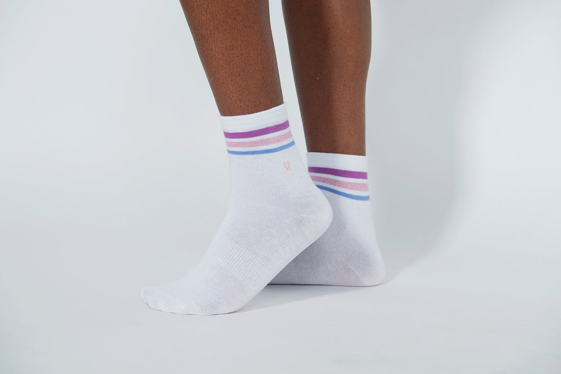 Miyako Socks, kit of 2 - 100 White