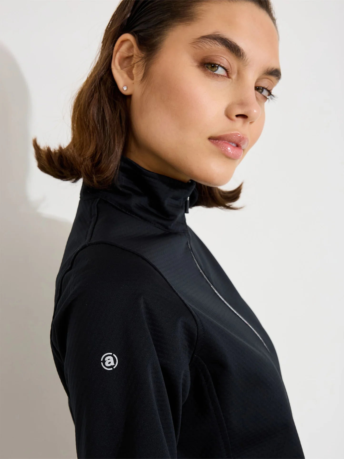 Lds Lytham softshell jacket - black