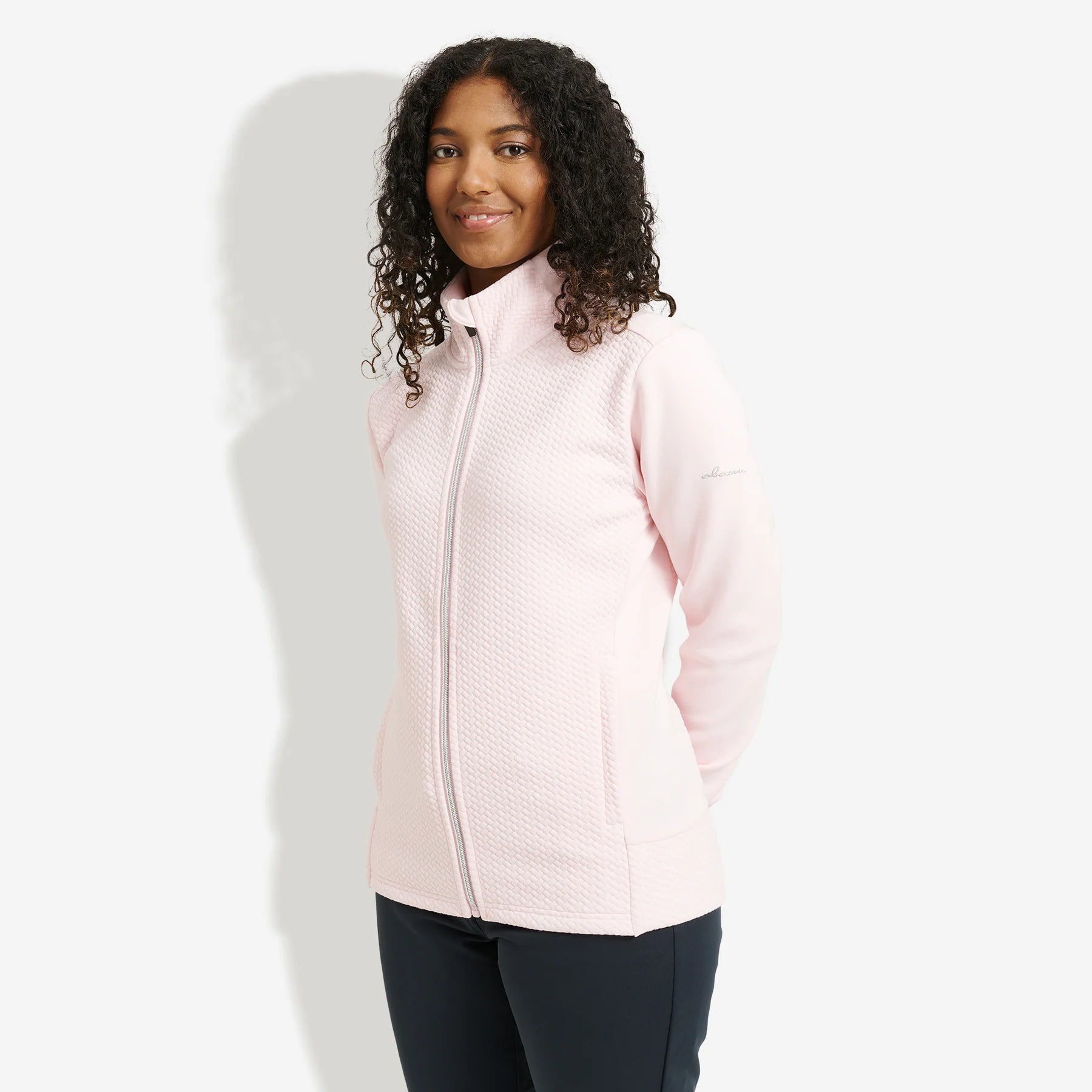 Lds Carden midlayer jkt - lt.pink