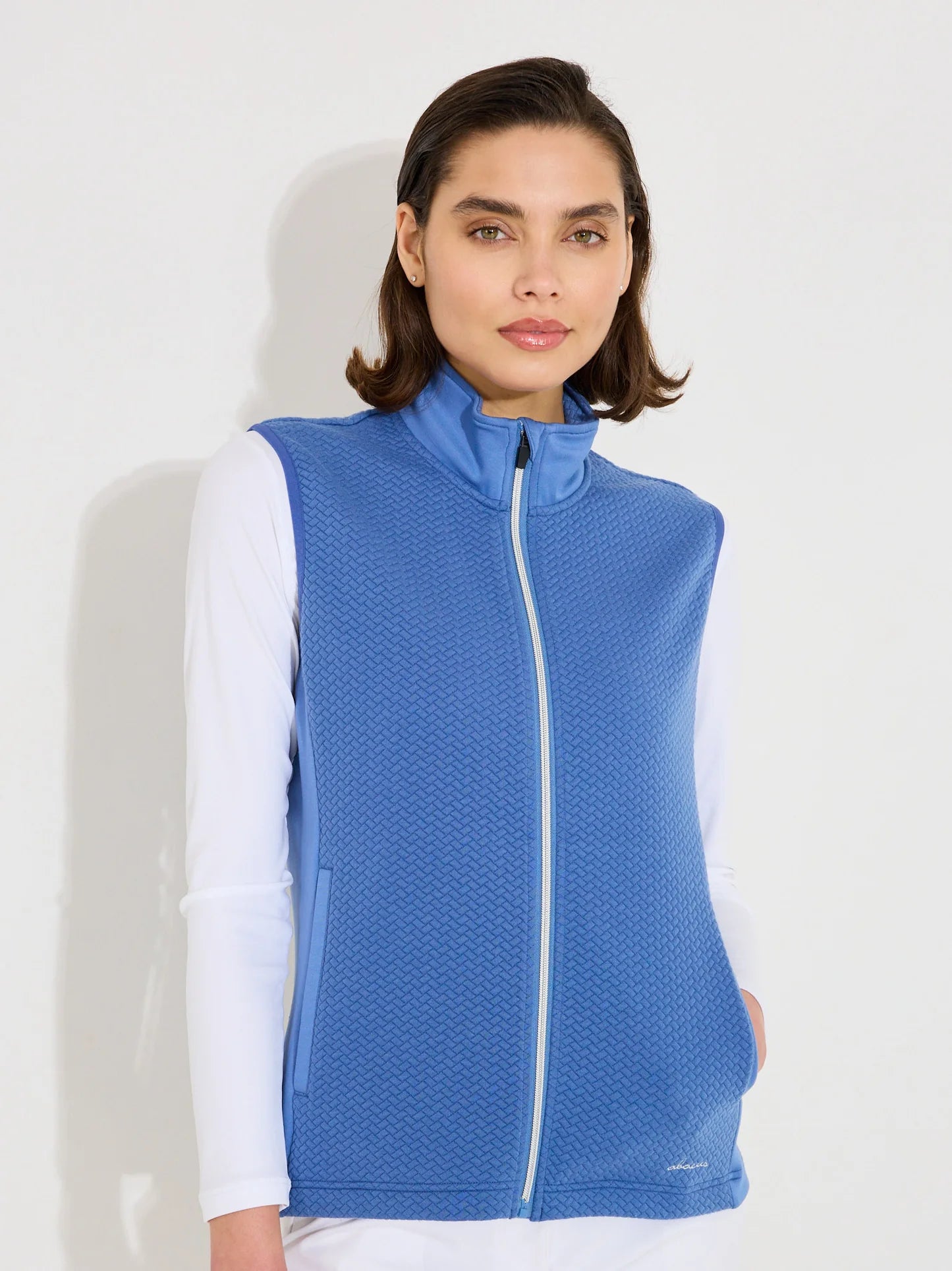 Lds Carden midlayer vest - horizon blue