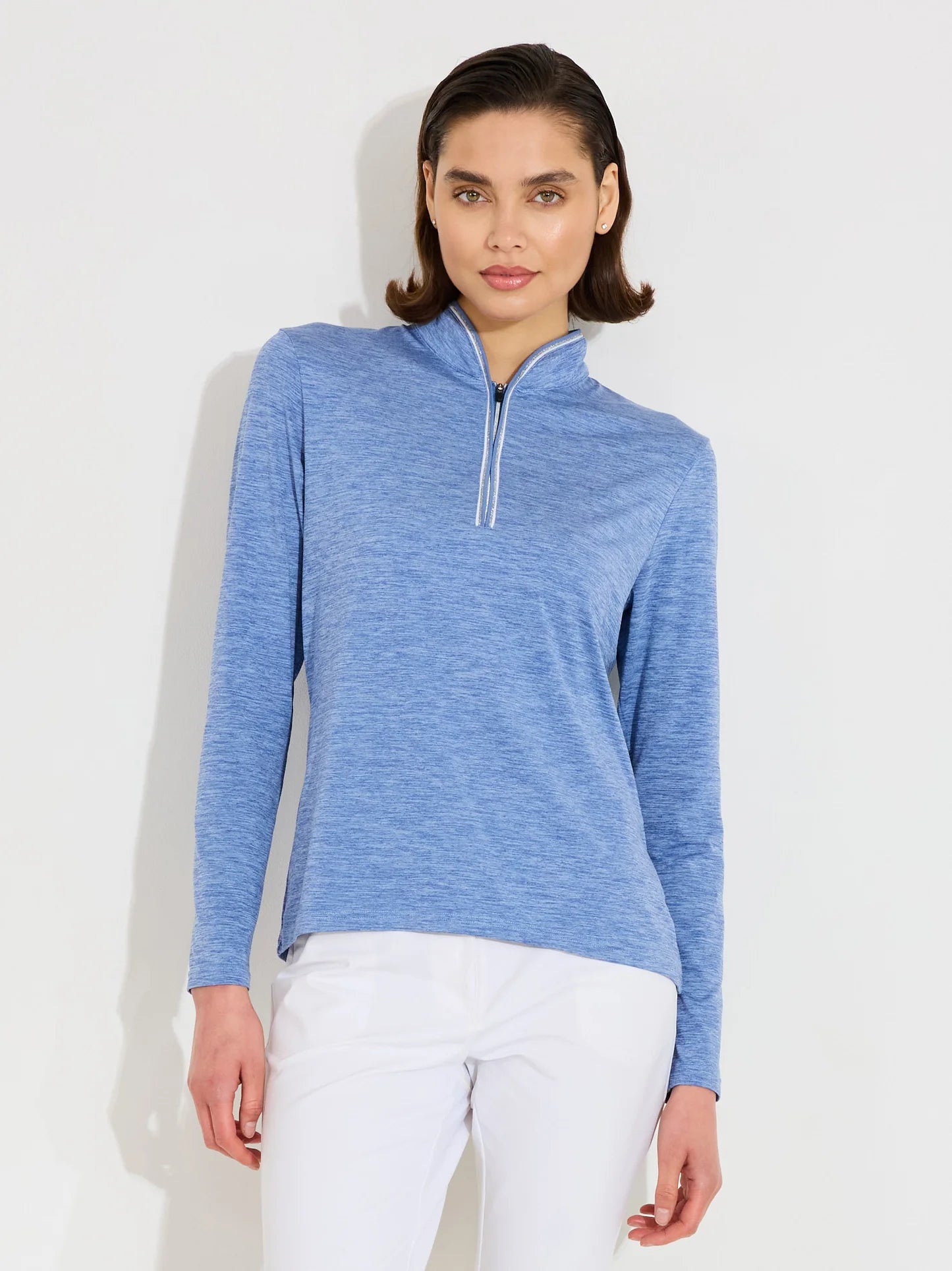 Lds Spey longsleeve - horizon blue