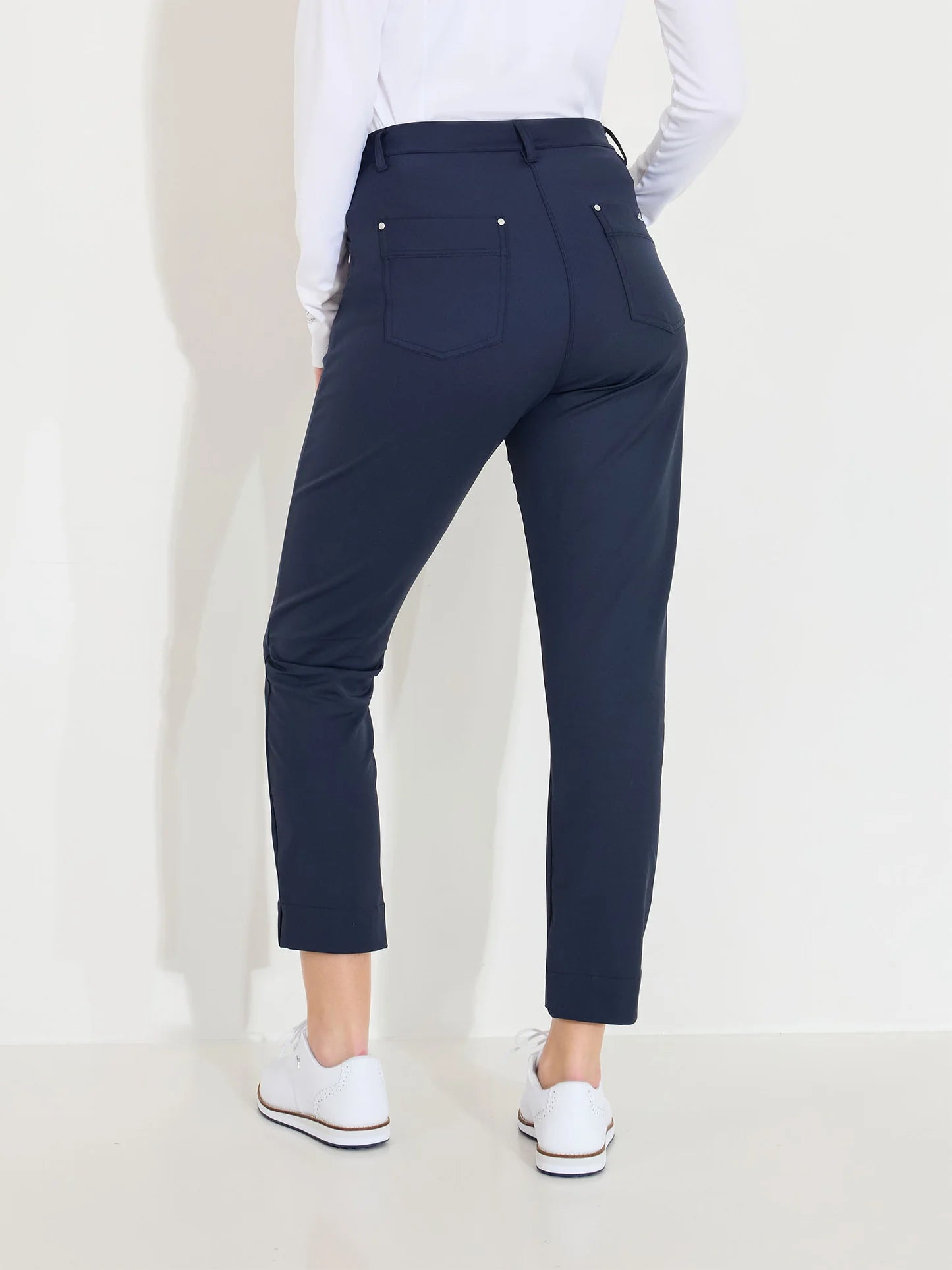 Lds Elite 7/8 trousers - navy
