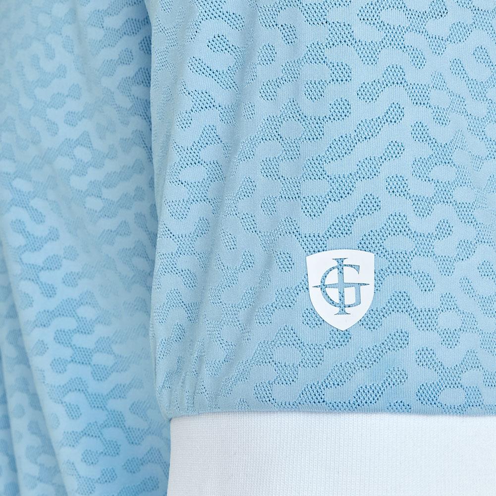 Mens Polo Contrast Rib & Cuffs