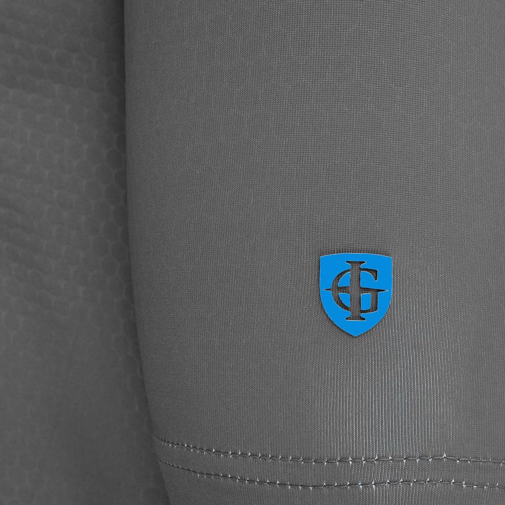 Mens Polo Laser Pattern