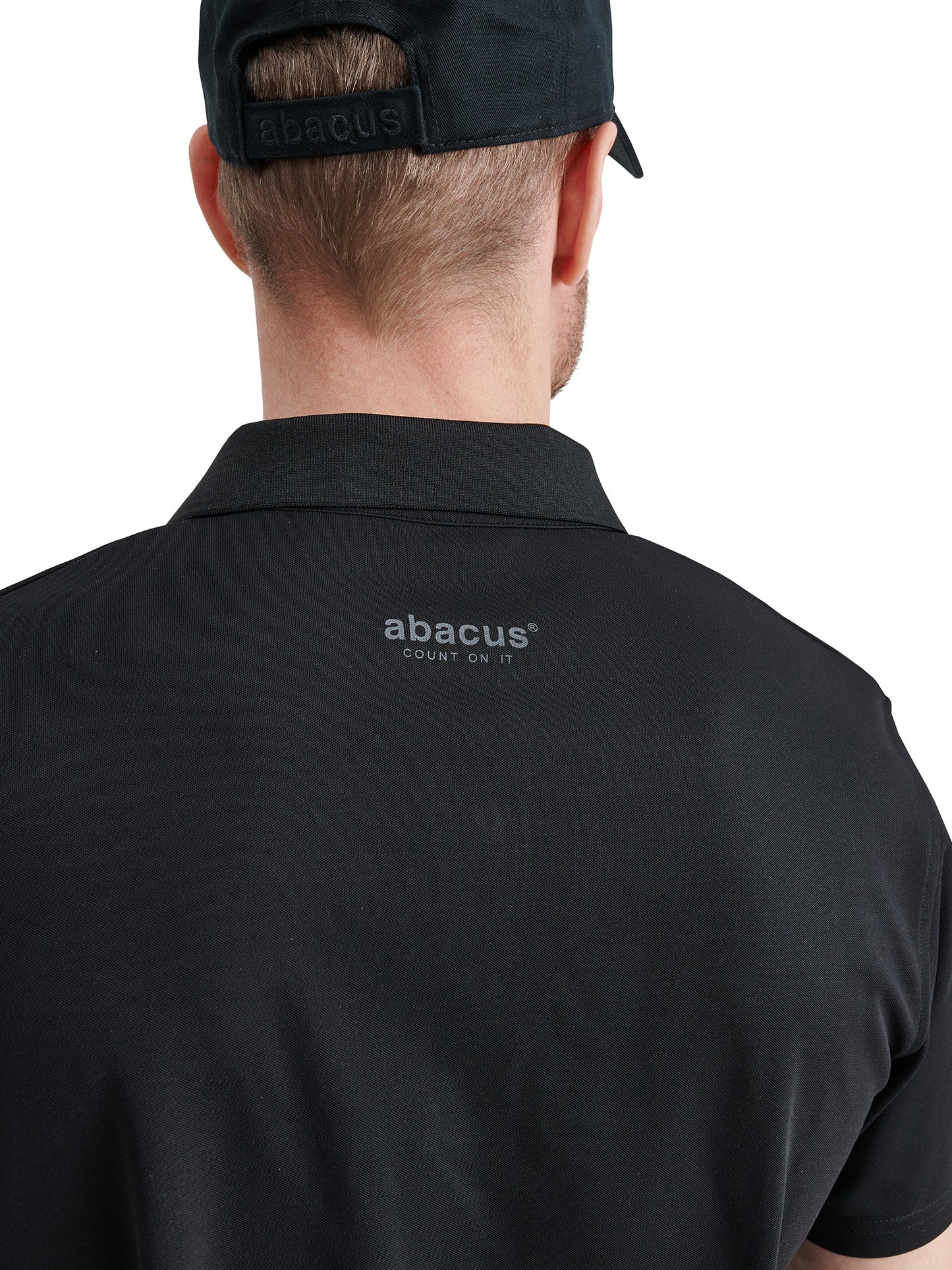 Mens Cray drycool polo - black