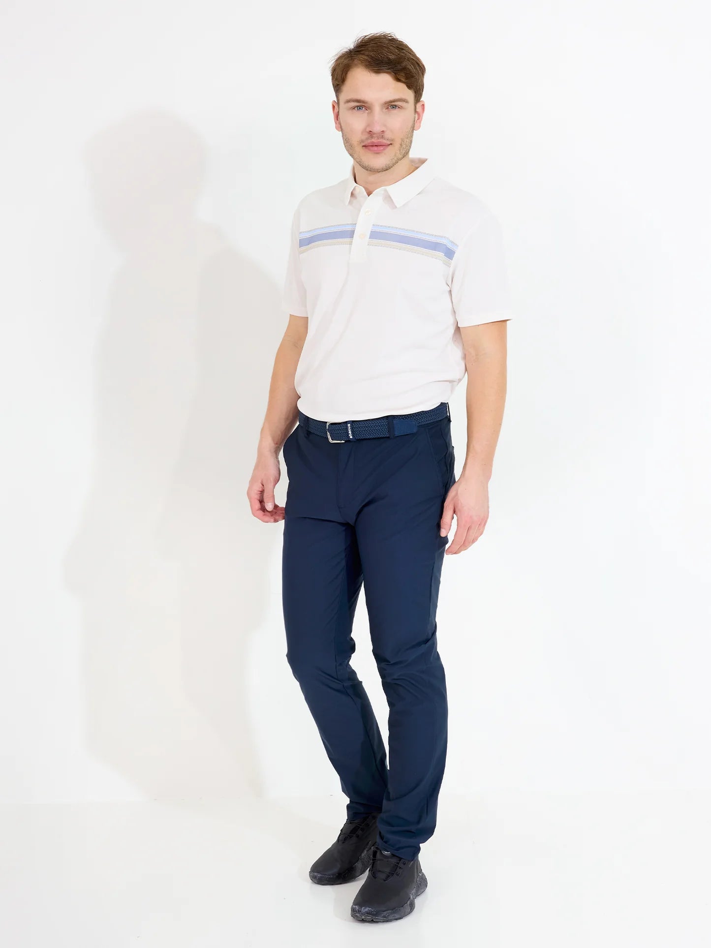 Mens Cruit drycool polo - clam