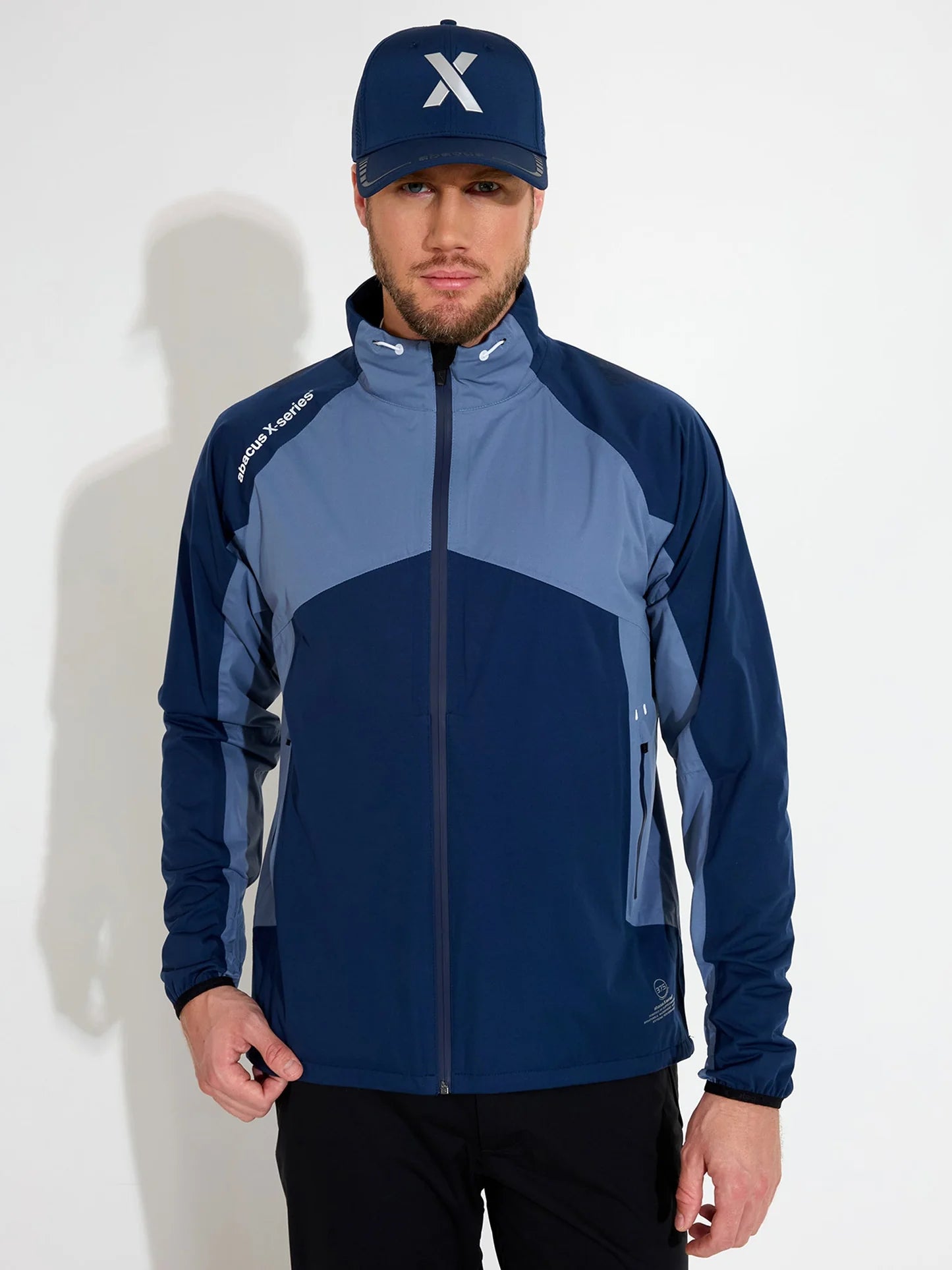 Mens Pitch 37.5 technology rainjacket - dusty blue