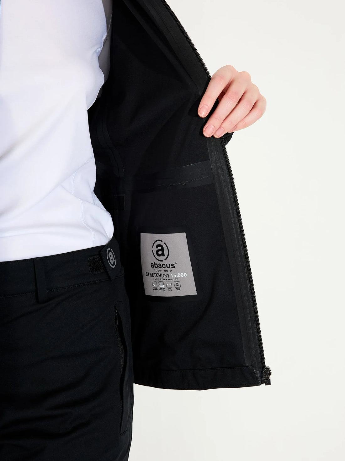 Lds Bounce rainjacket - black