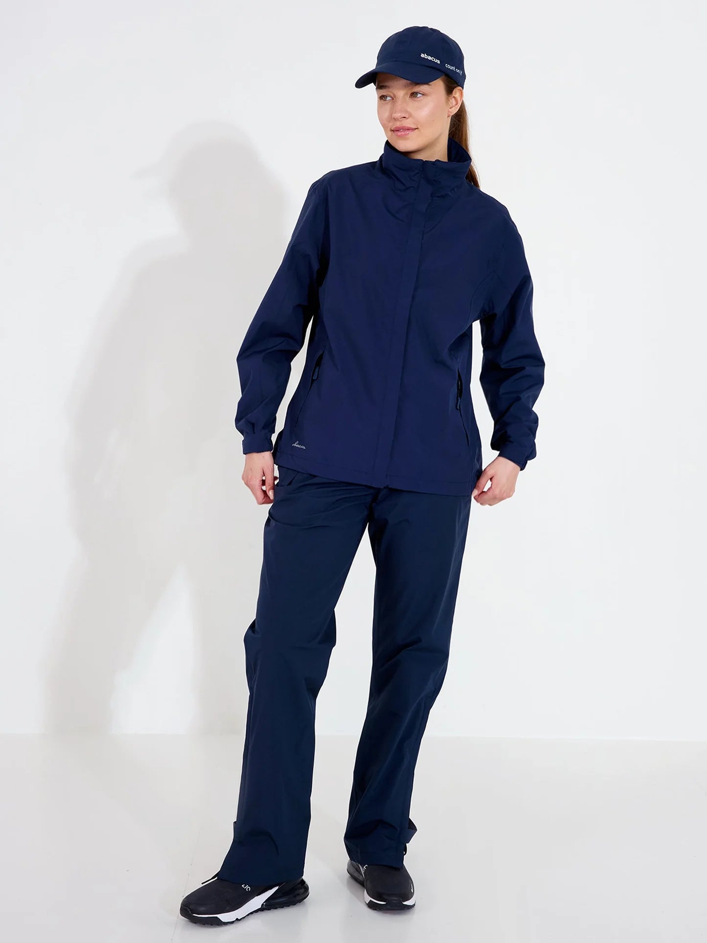Lds Links stretch rainjacket - navy