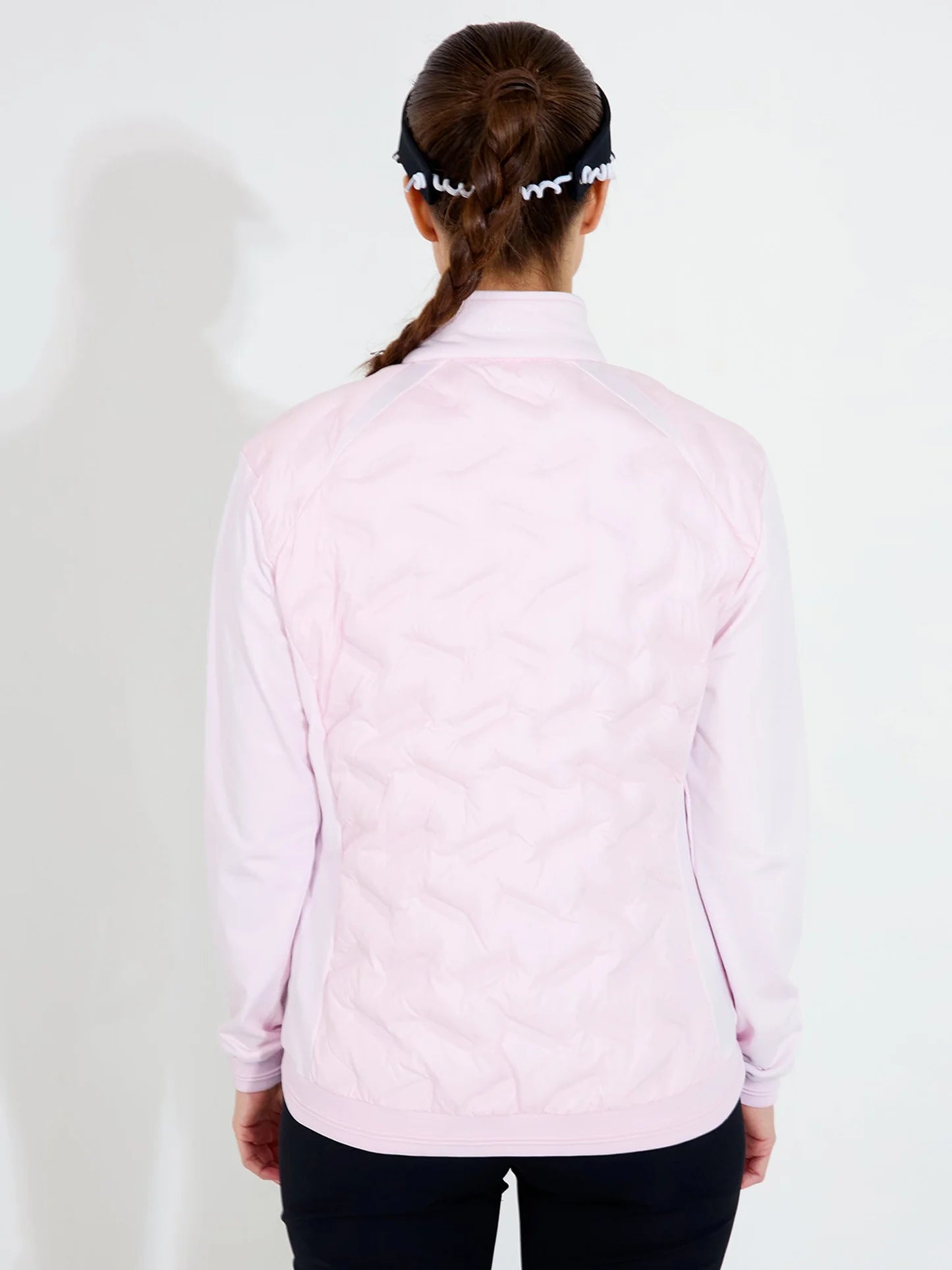 Lds Portrush hybrid jacket - lt.pink