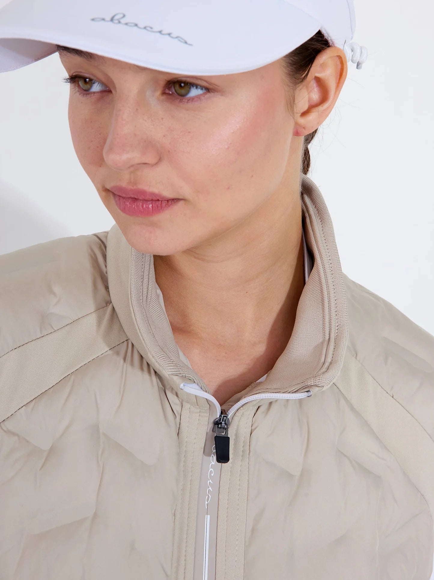Lds Portrush hybrid vest - lt.sand