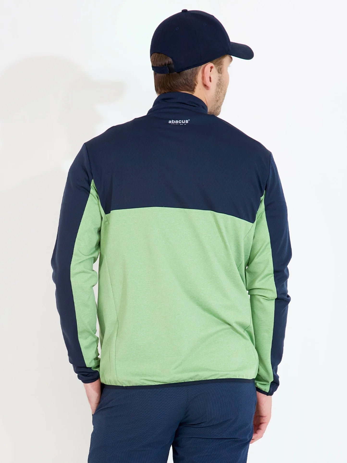 Mens Erne midlayer - apple/navy