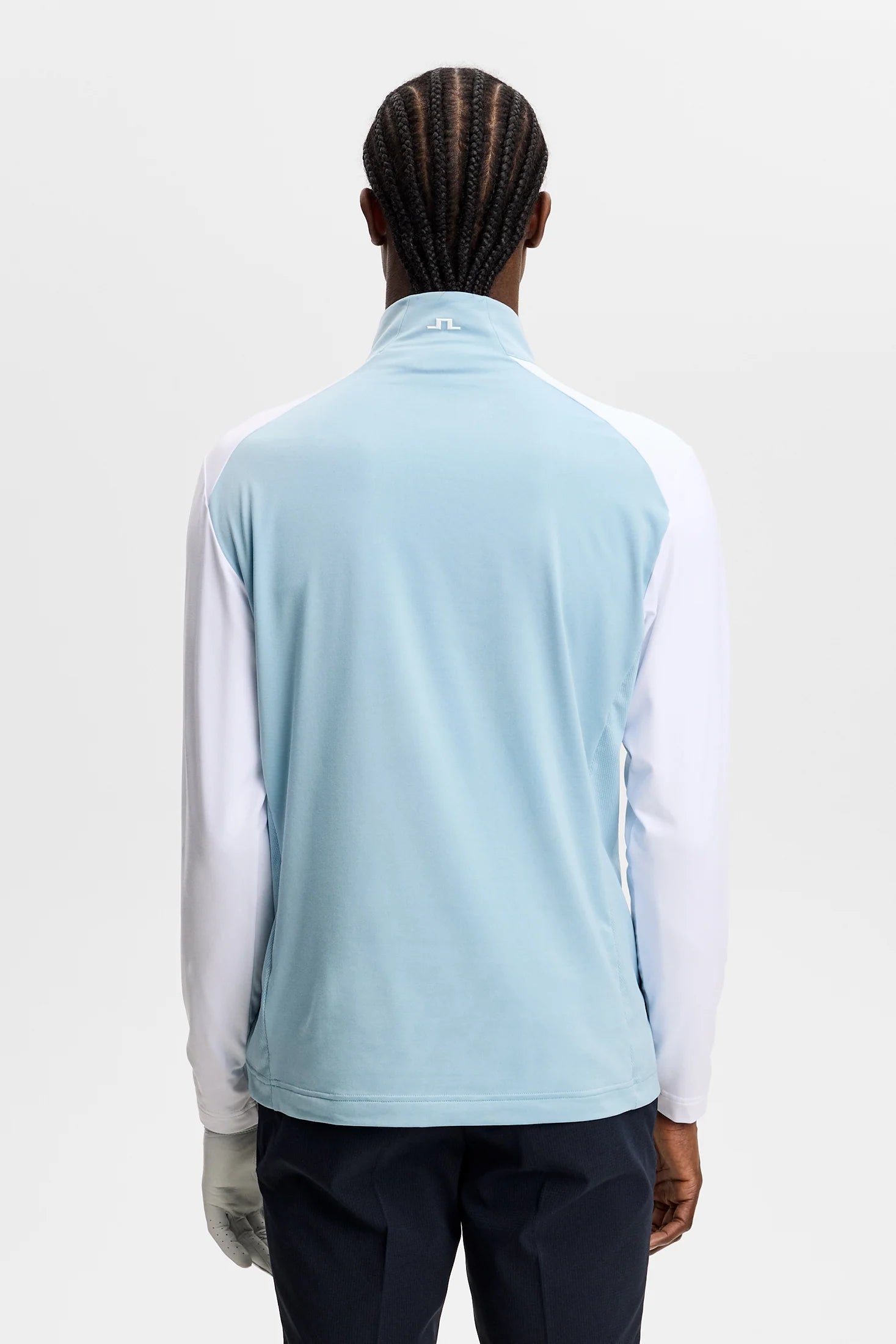 Blake Zip Mid Layer - Forget-Me-Not