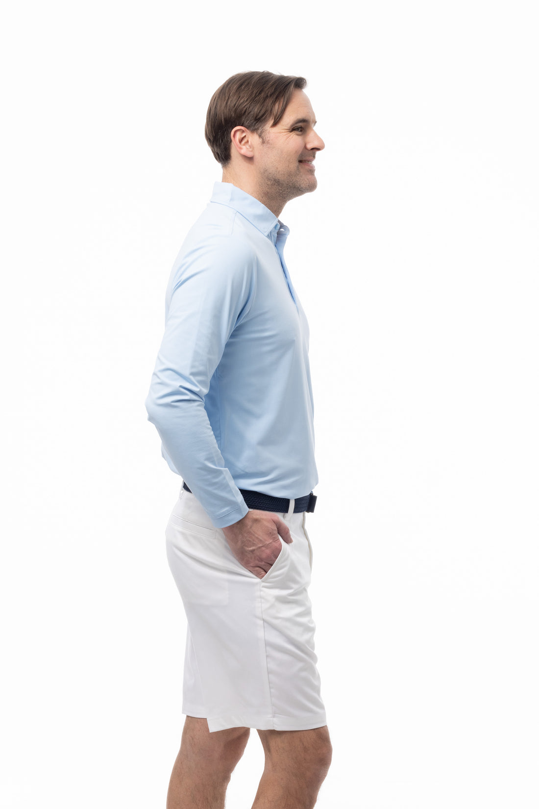 SOLAIRCOOL LONGSLEEVE POLO - CSTL