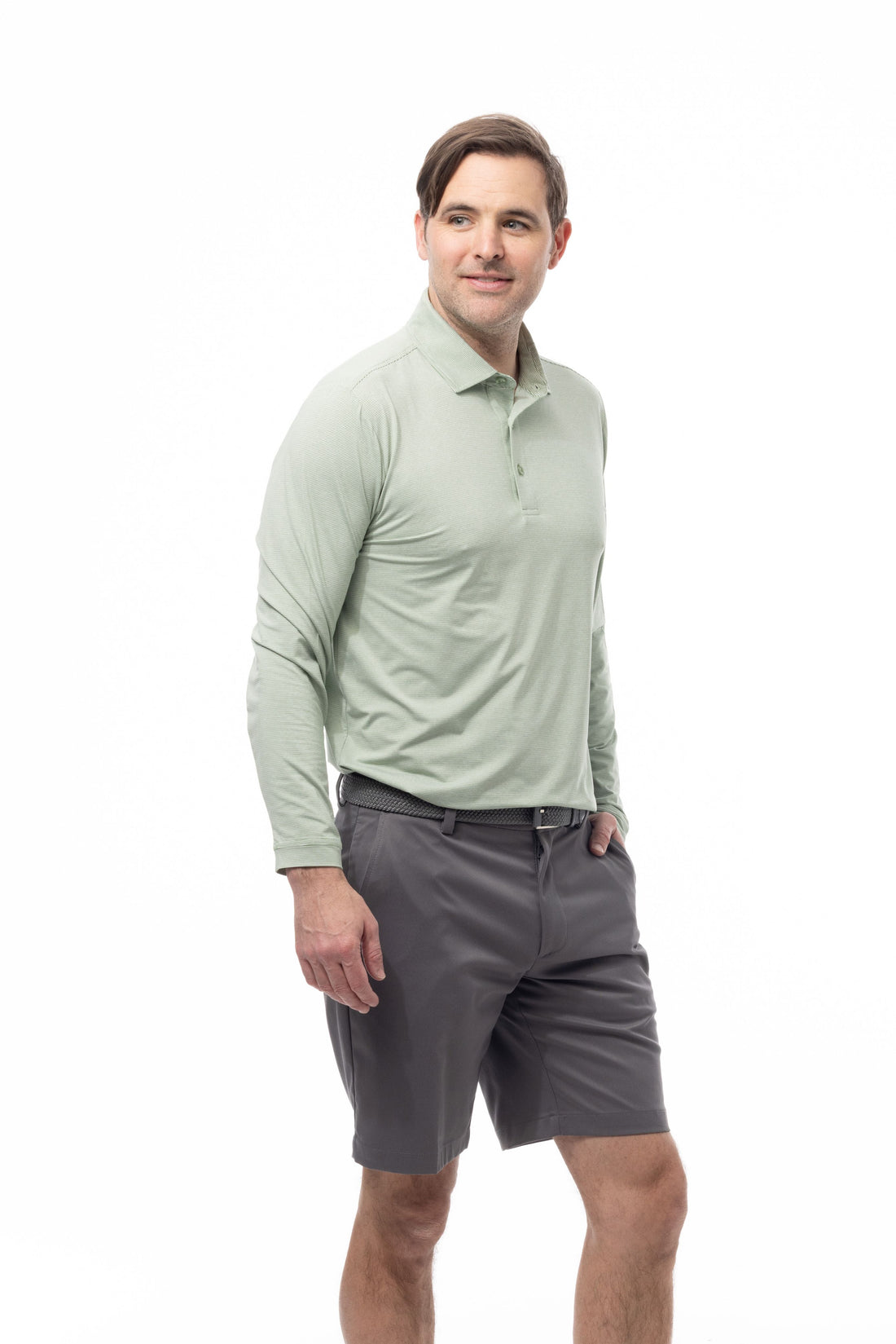 Solmelange Longsleeve Mini Melange Stripe