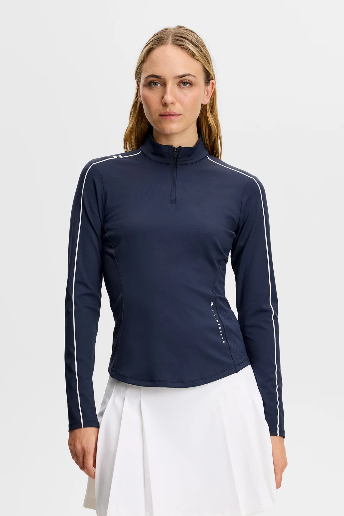 Adiola Quarter Zip Mid Layer - JL Navy