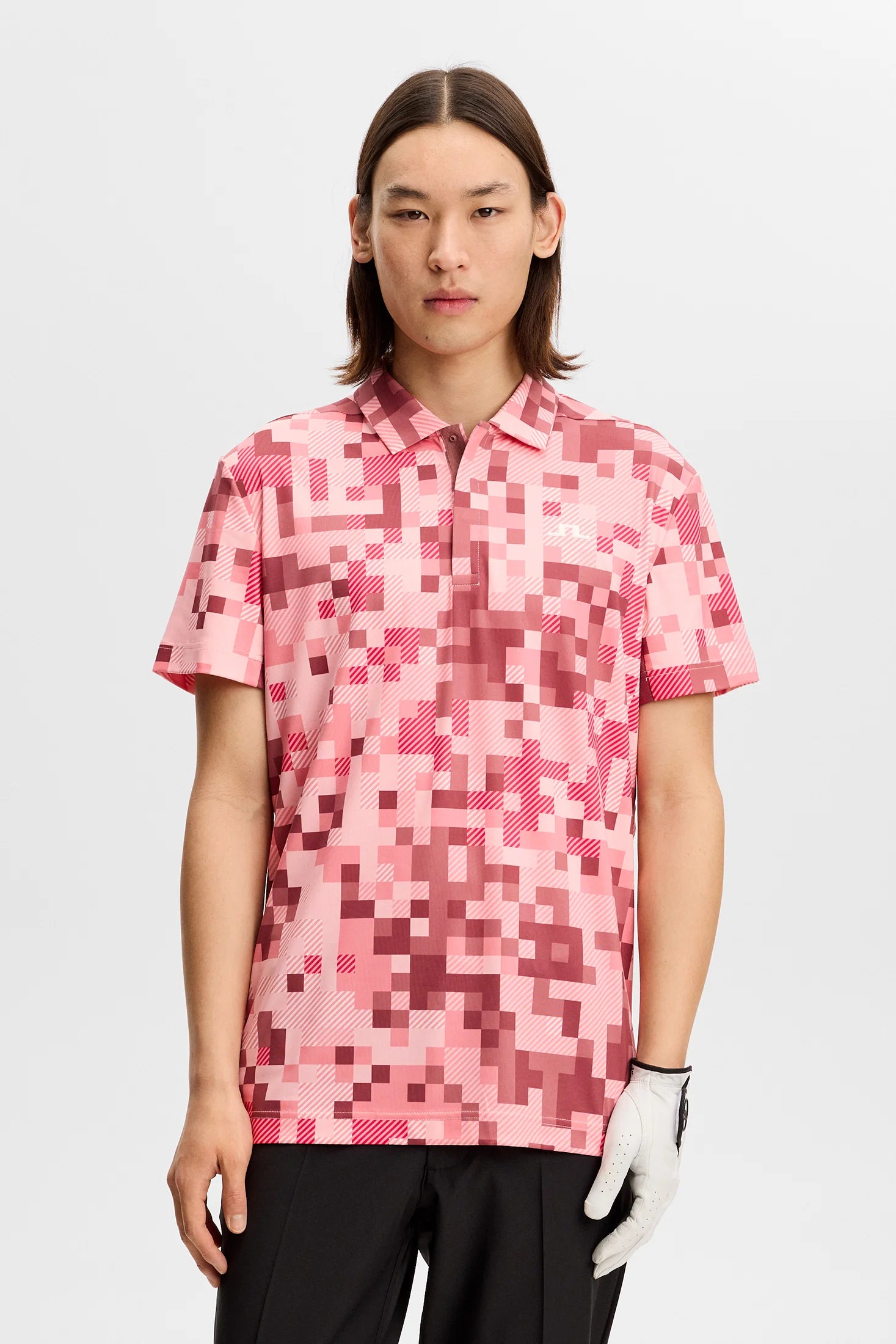 Dario Tour Print Polo - Tour 26 Pink