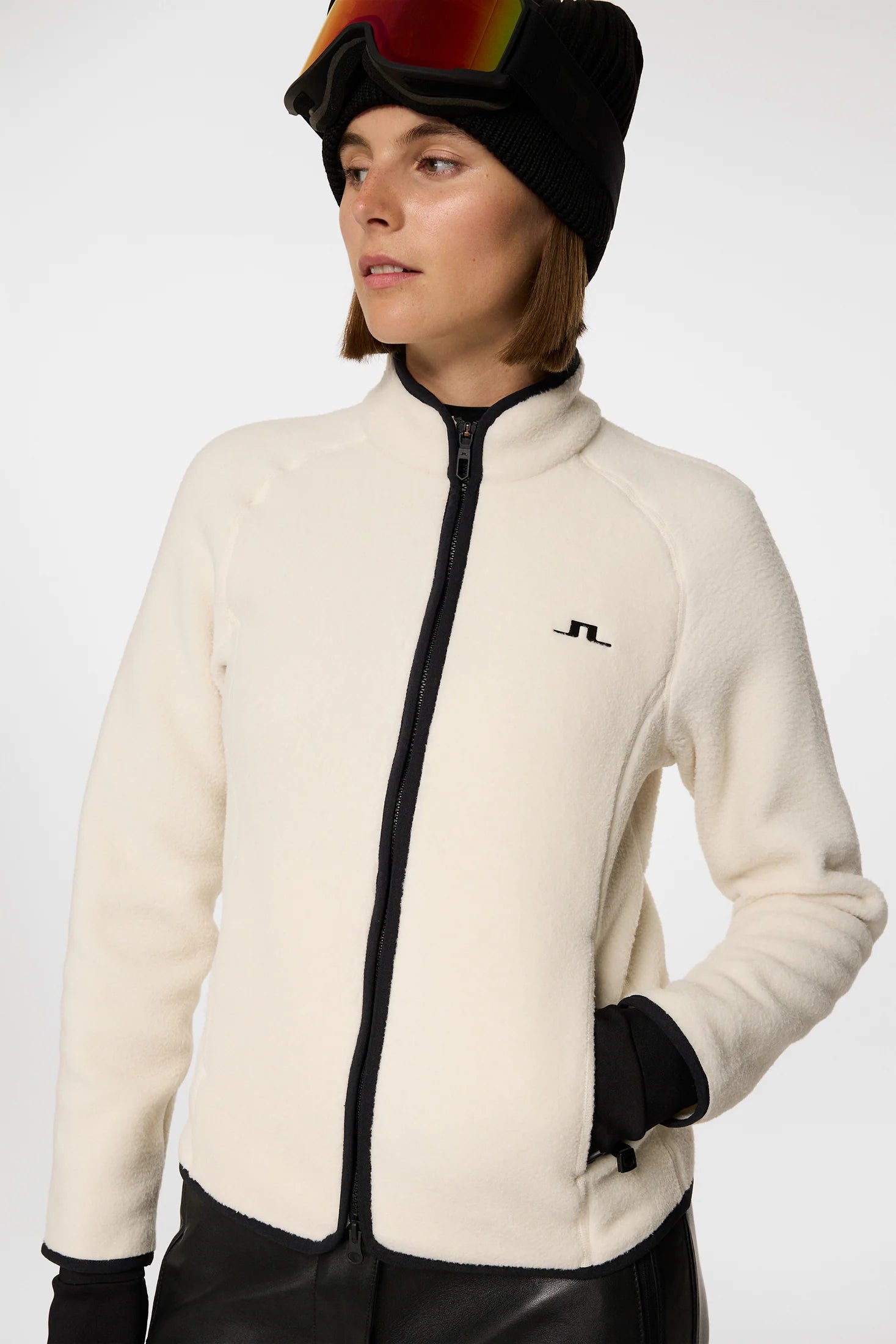 Catherine Fleece Mid Layer - Moonbeam