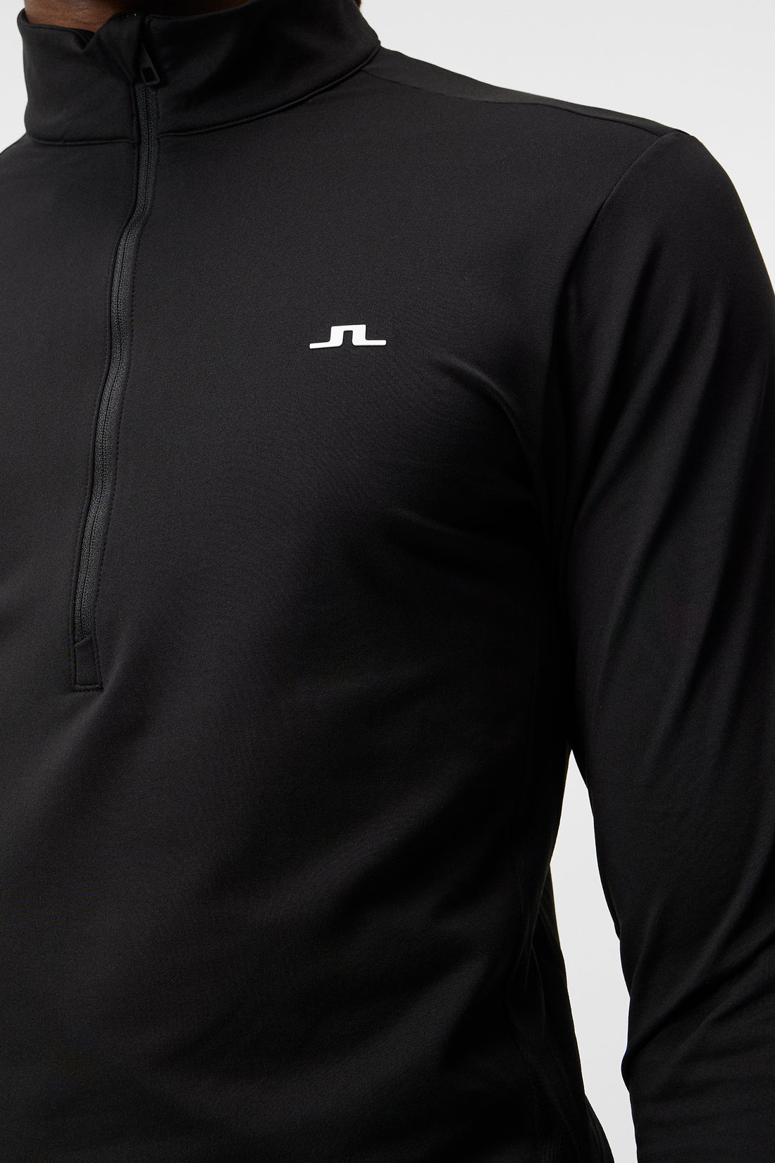 Luke Half Zip Mid Layer - Black