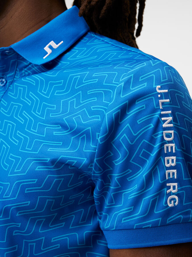 Tour Tech Reg Fit Print Polo