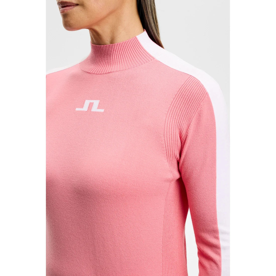 Adia Knitted Sweater - Flamingo Plume