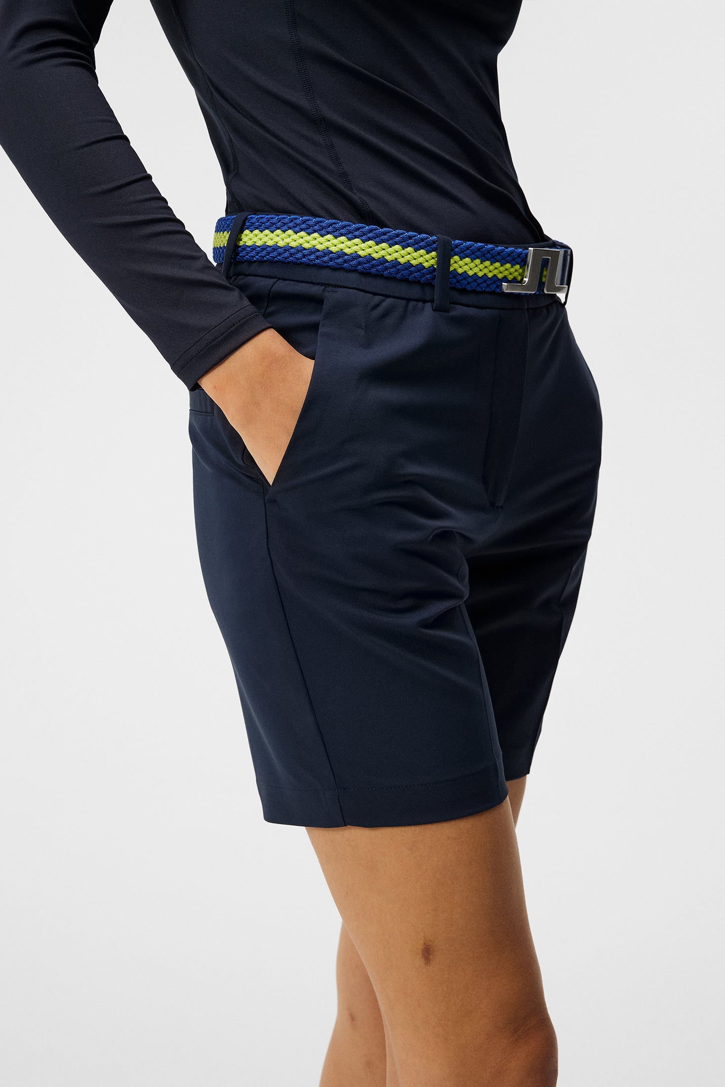 Gwen Long Shorts - Navy