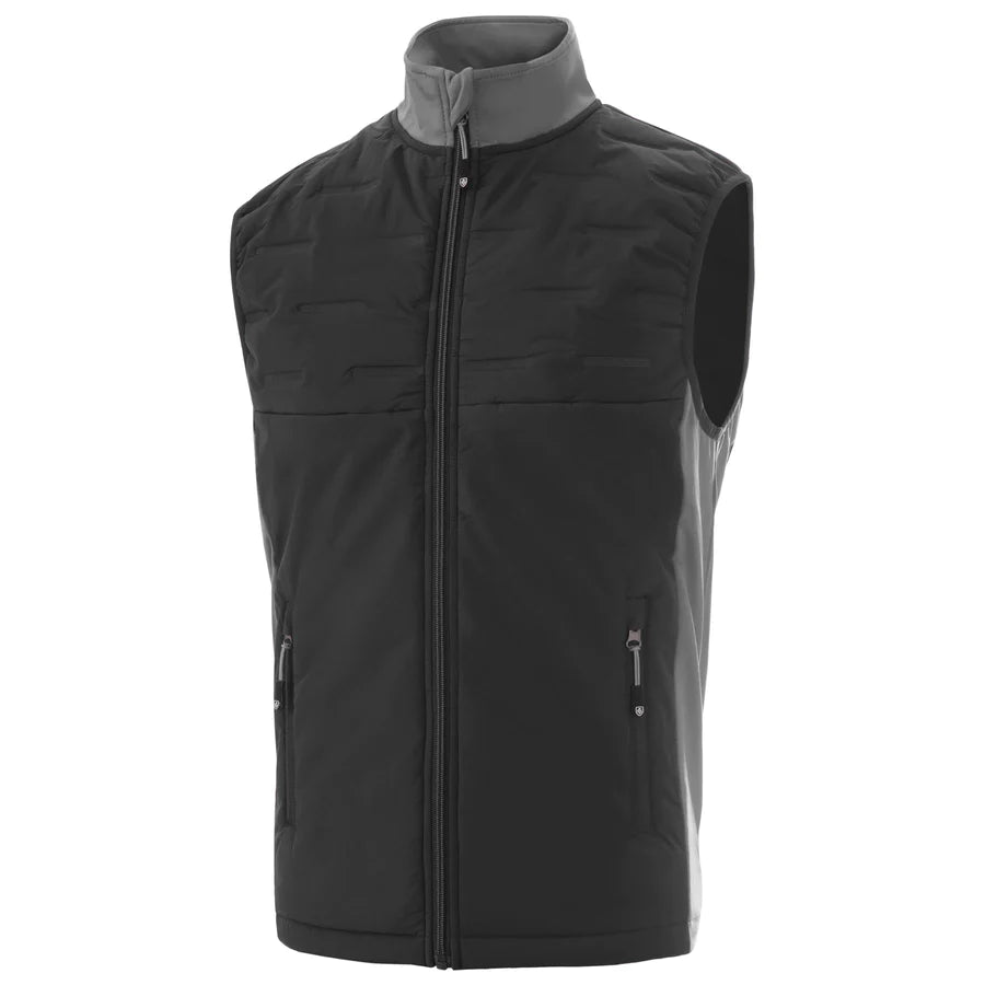 Padded Gilet With Stretch Panels