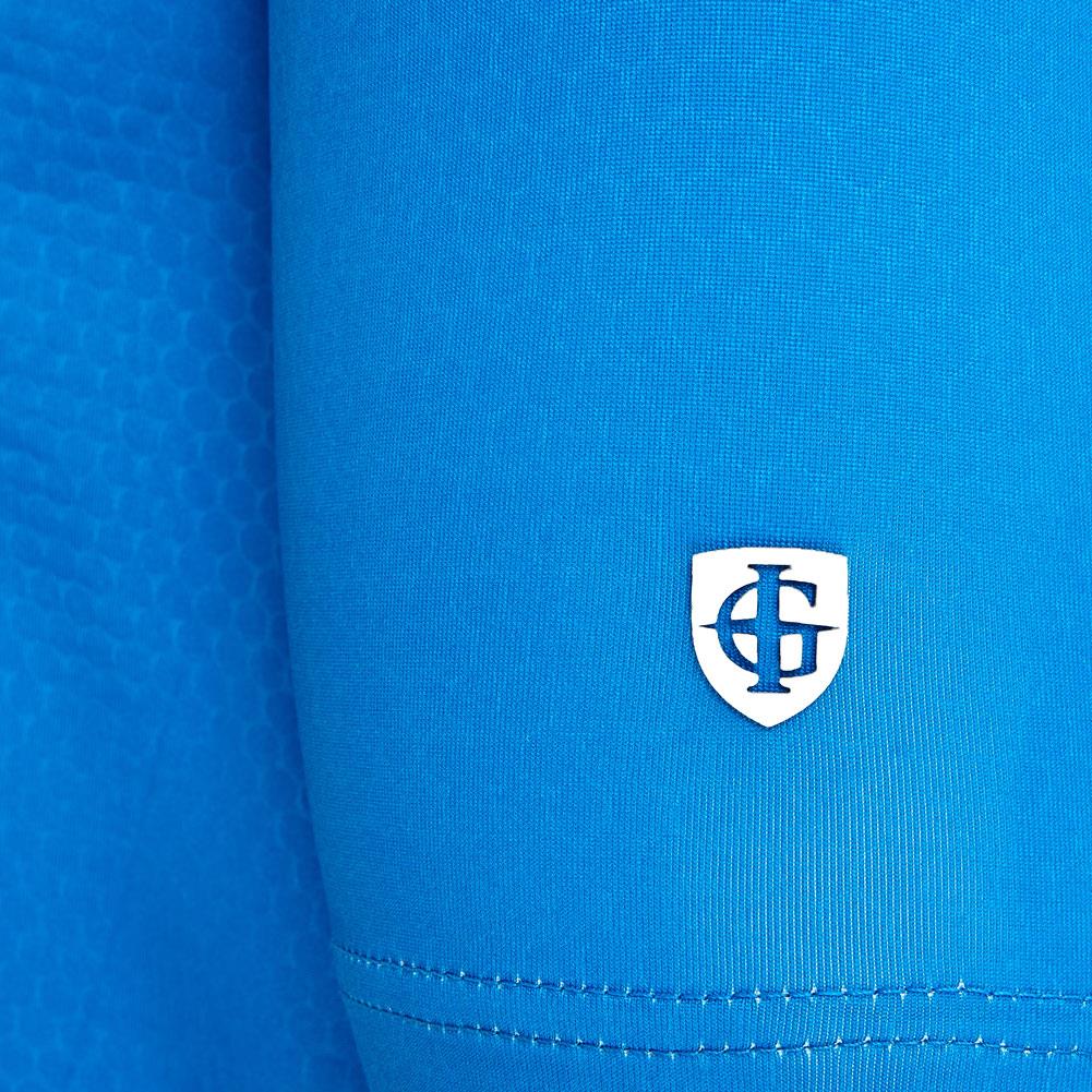 Mens Polo Laser Pattern