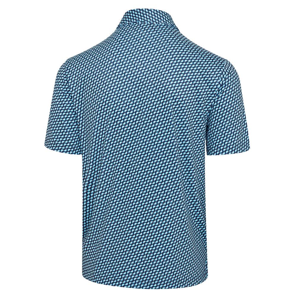 Mens Polo Abstract Print