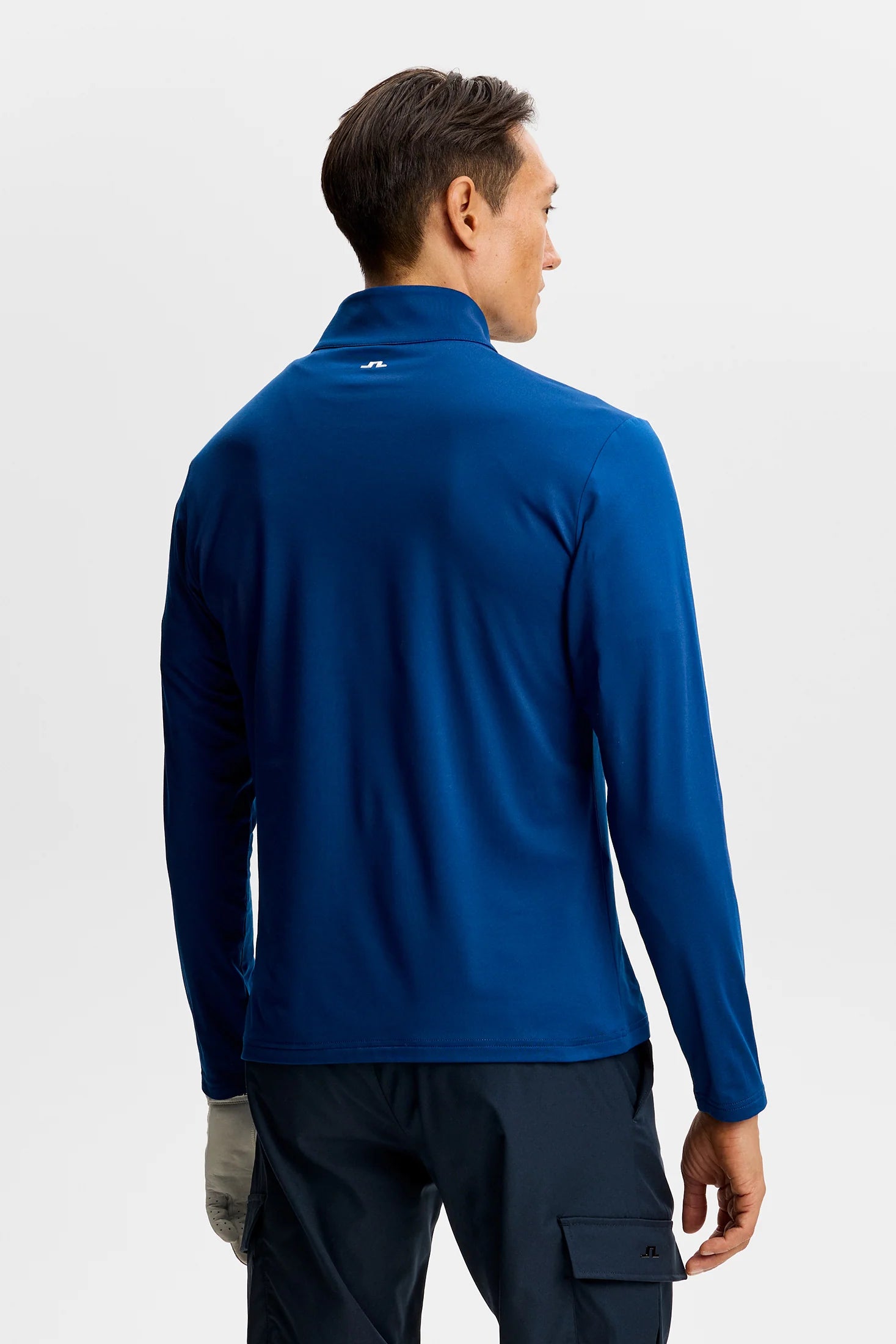 Keaton Quarter Zip Mid Layer - Estate Blue