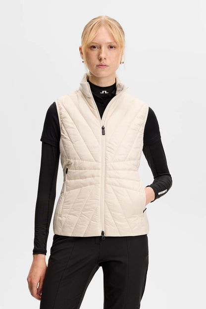 Holma Quilt Hybrid Vest - Moonbeam