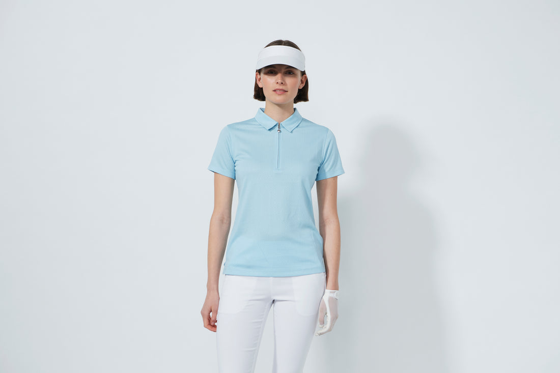 Peoria SS Polo shirt - Breezy Blue