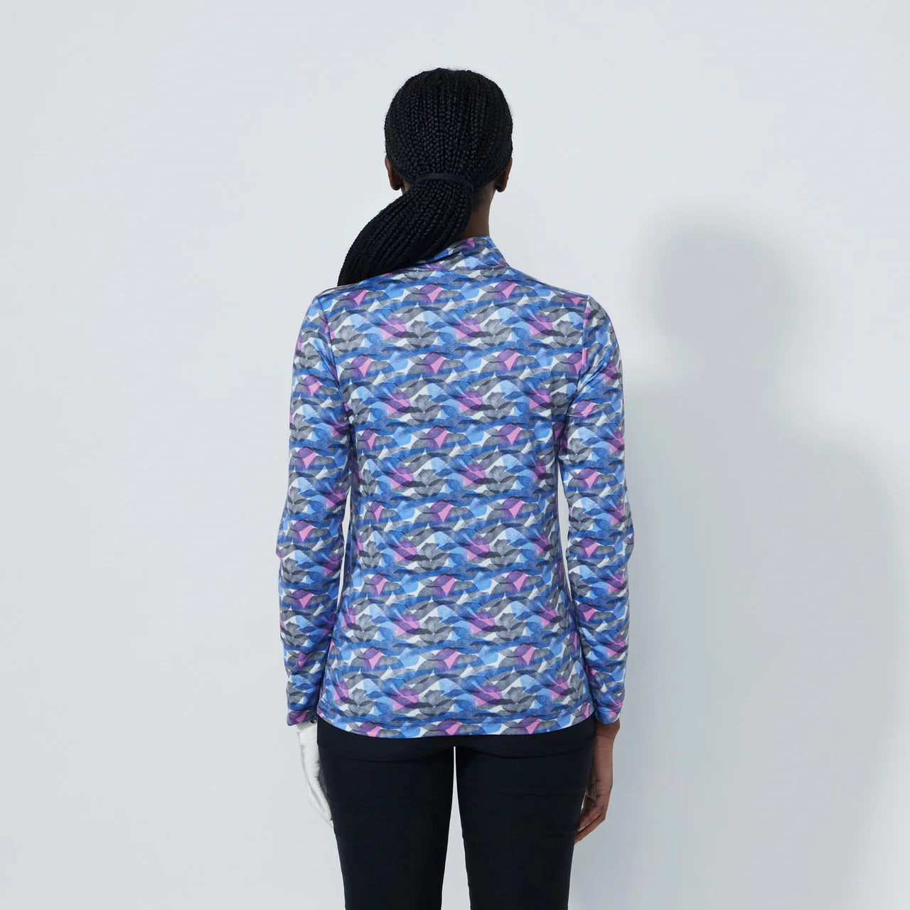 Print peached Half neck - Interwined