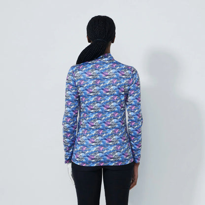 Print peached Half neck - Interwined