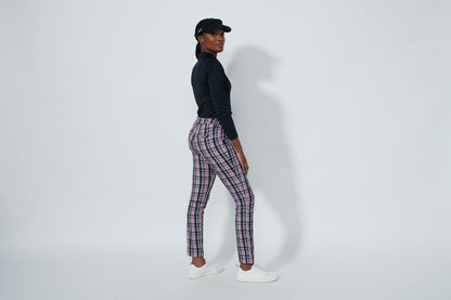 Golf Plaid Pants 32 inch - Check Multi