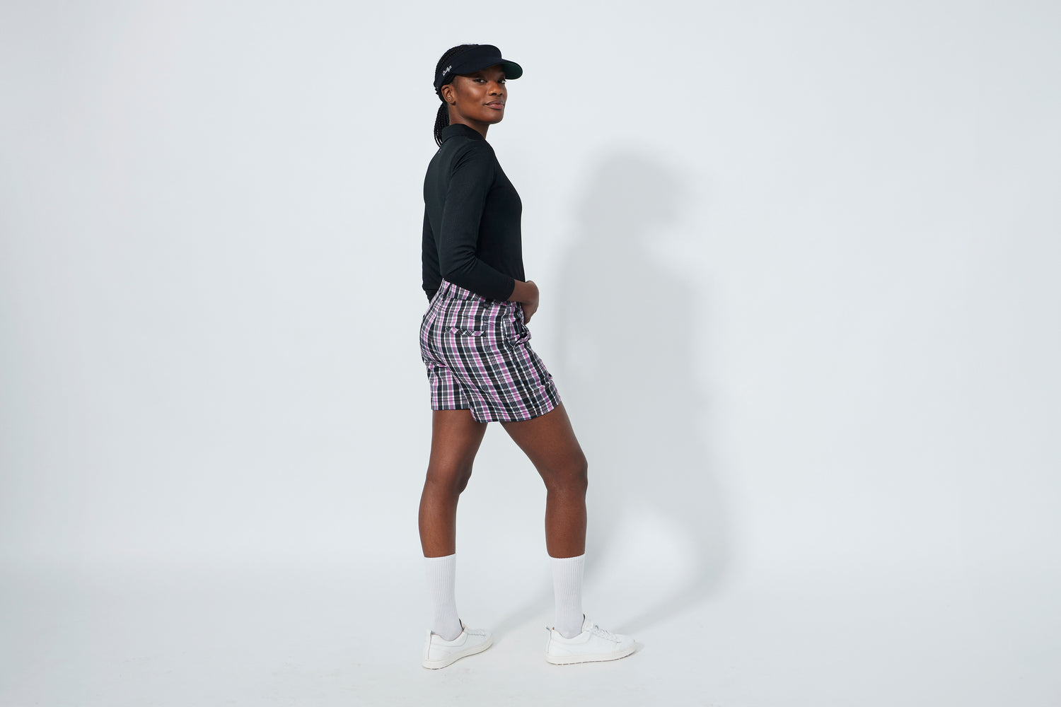 Golf Plaid Shorts 41 cm - Check Multi