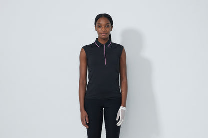 Embroidery Logo SL Polo shirt - Black
