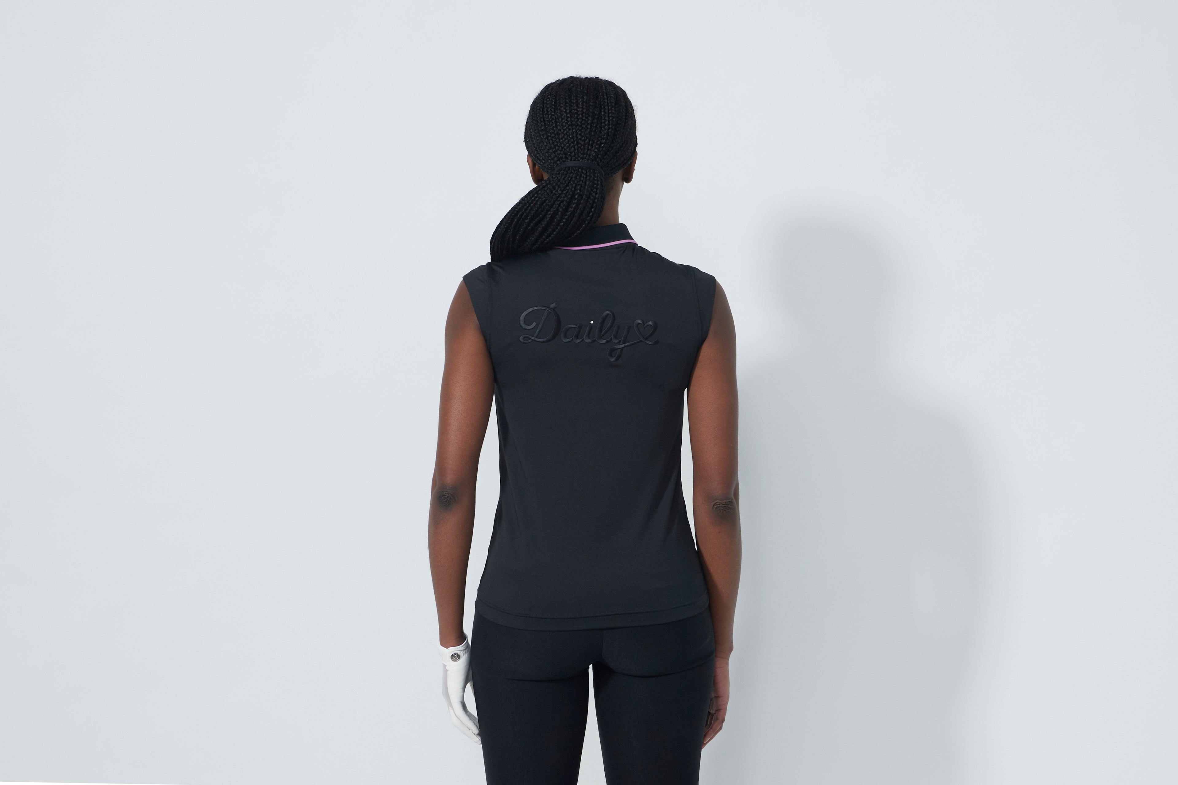 Embroidery Logo SL Polo shirt - Black