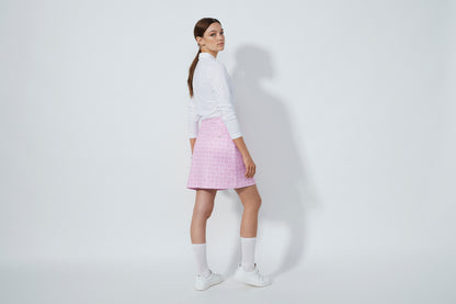 Printed Pull-on Skort 45 cm - Delusion Pink