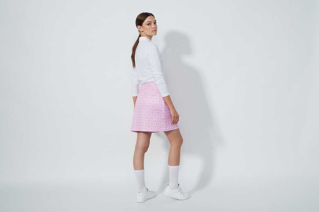 Printed Pull-on Skort 38 cm - Delusion Pink