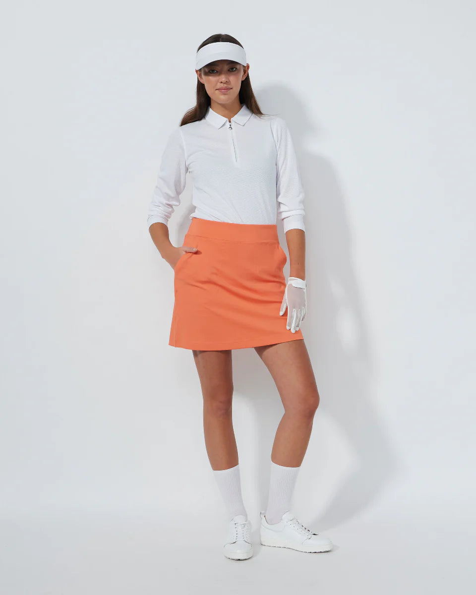 Genua Skort 50 cm - Electric Orange