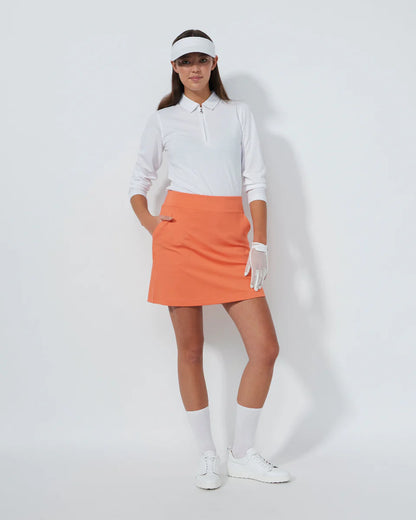 Genua Skort 45 cm - Electric Orange