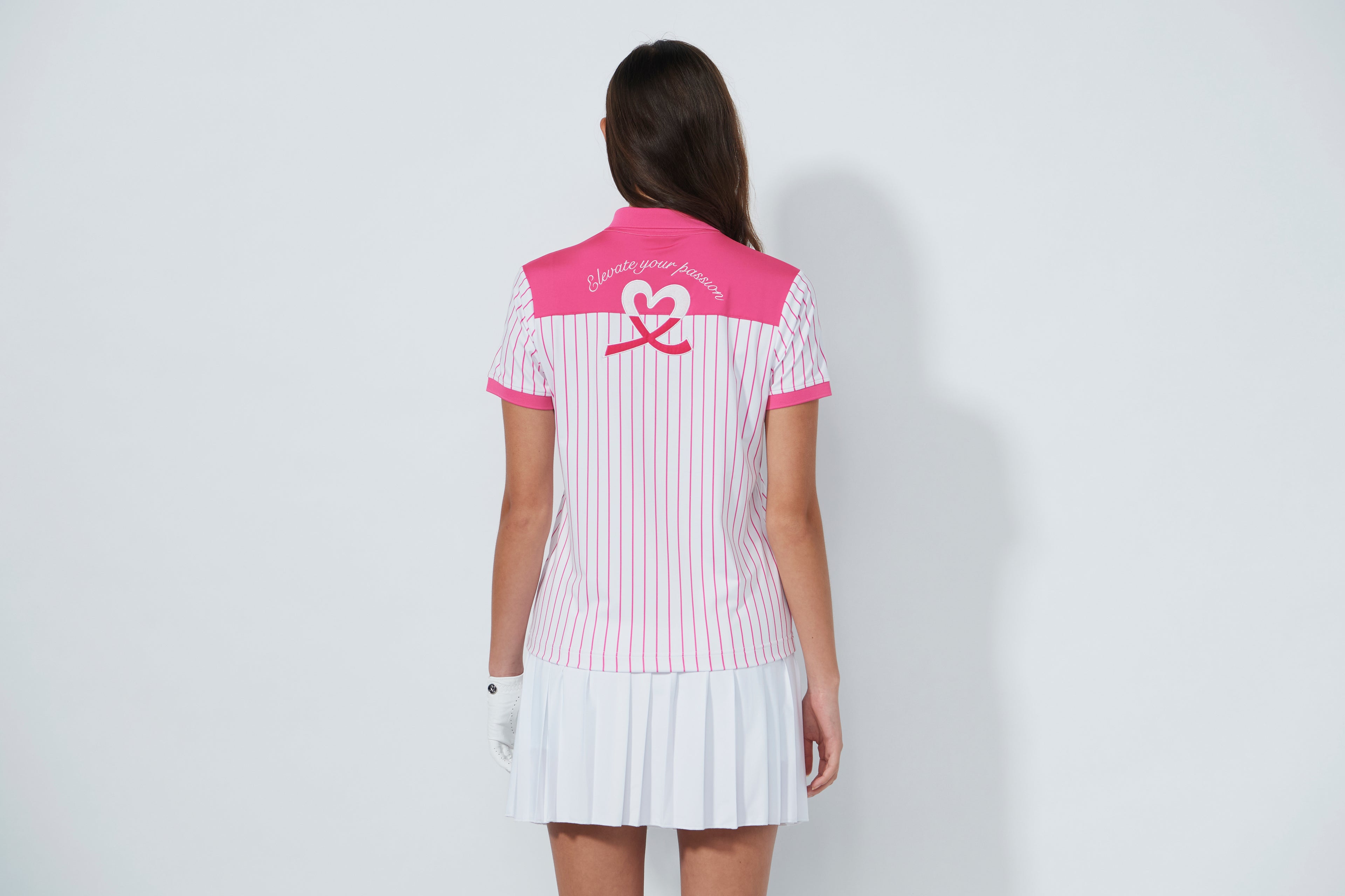 Club SS Polo shirt - Radiant Pink