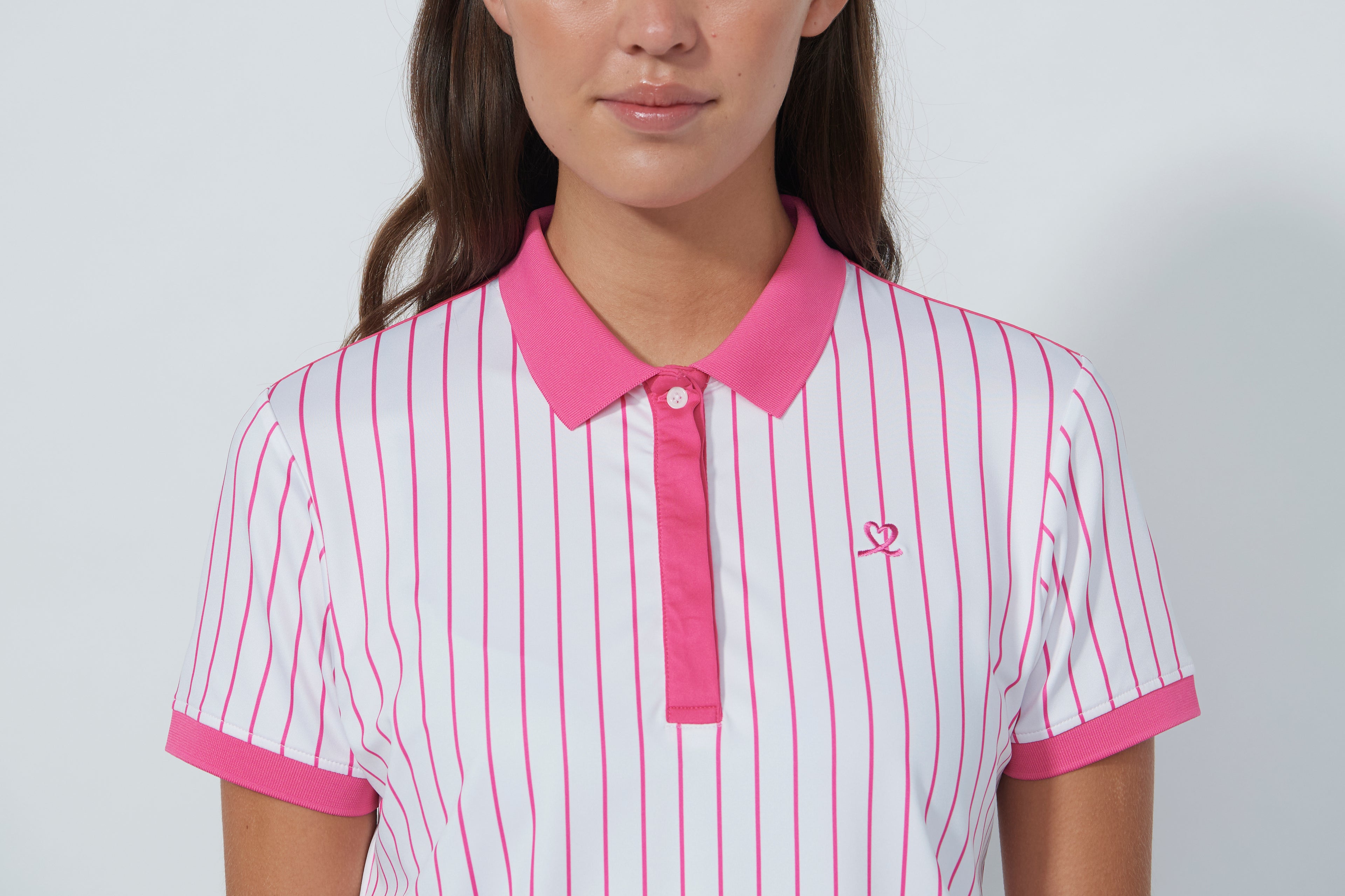 Club SS Polo shirt - Radiant Pink