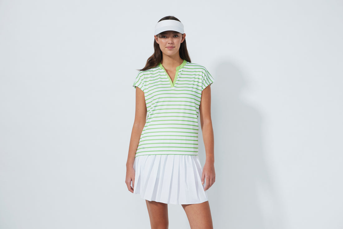 Itami Cap S Polo shirt - Bitter Lemon