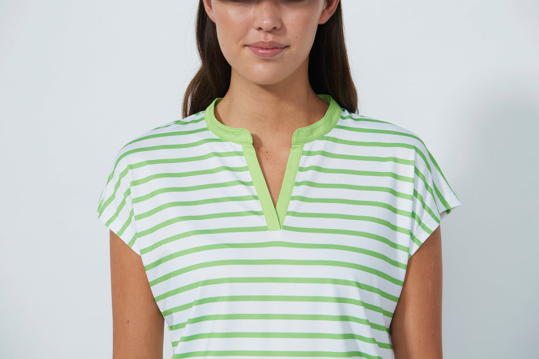Itami Cap S Polo shirt - Bitter Lemon