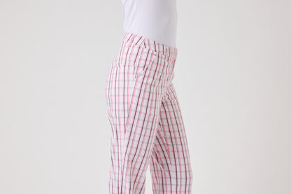 Checked Pants 32 inch - 51 Multi Check Pink